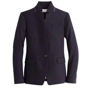 J. Crew Classic Navy Regent Women's Blazer in four-season stretch Sz 12